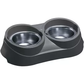 Миска Ferplast DUO FEED для животных (Д 38,5 х Ш 20 x В 9 см - 0,4 L, )