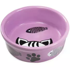 Миска Triol Котофей керамическая для кошек (250 мл)