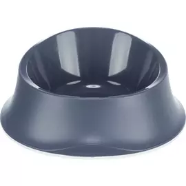 Миска Trixie пластик с резиновой кромкой синяя для собак (1 л/ø 25 см, Синий)