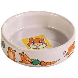 Миска Trixie с рисунком для морской свинки (300 мл/ф 11,5 см)