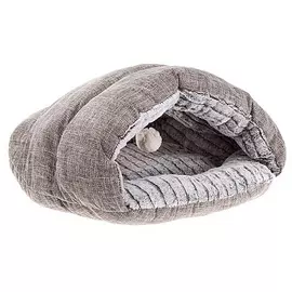 Мягкий домик Ferplast Tufli с игрушкой для животных (Д 60 x Ш 54 x В 30 см, )