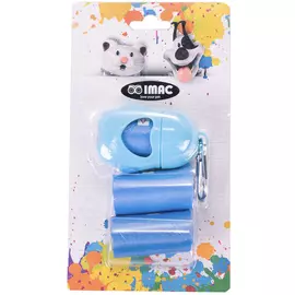 Мульти-бокс IMAC с пакетиками в комплекте для сбора фекалий (3 упаковки)