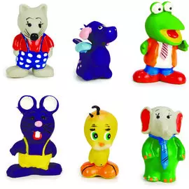 Набор игрушек Beeztees Зверюшки латекс для собак (8-10 см, )