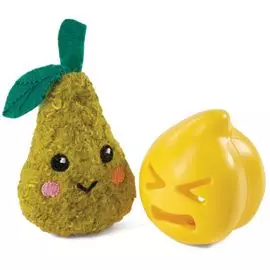 Набор игрушек Triol Груша и смайлик для кошек (70 мм; 45 мм,)