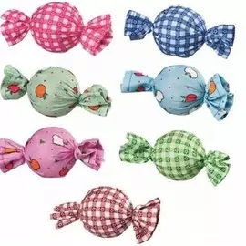 Набор игрушек Trixie Конфетки-погремушки для кошек 48 шт (4 см, В ассортименте)