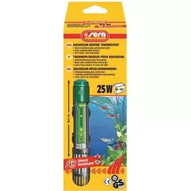 Нагреватель Sera Precision 25 w для аквариумов 20 - 50 л (18,5 см)