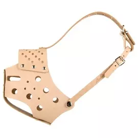 Намордник Аркон для собак породы бульмастиф, дог, ньюф, кавказская овчарка (38 см)