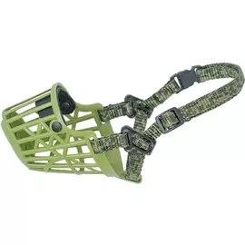 Намордник Дарэлл ZооM Хантер пластиковый хаки камуфляж для собак (№ 3: 20 см (Лабрадор))