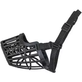 Намордник Дарэлл ZooM пластиковый черный для собак (№ 4: 22 см (Доберман))