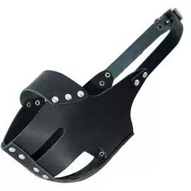 Намордник Gamma кожаный универсальный для собак (18 х 8 х 13,5 см)