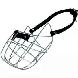 Намордник Gamma Овчарка-мальчик металлический для собак (19 х 12,5 х 14,5 см)