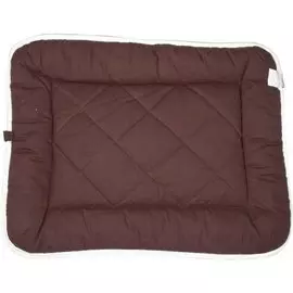 Нано-подстилка Dog Gone Smart Sleeper Cushion коричневая с меховой отделкой для собак и кошек (53 x 76 см, Коричневый)