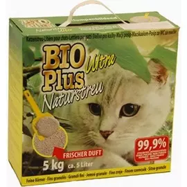Наполнитель Bio Plus Ab Ultra комкующийся для кошачьего лотка (5 л (5 кг) - Коробка)