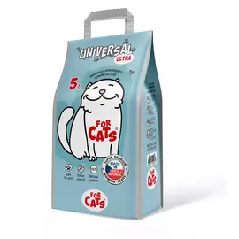 Наполнитель For Cats Universal Ultra комкующийся для кошачьих туалетов (5 л (4 кг))