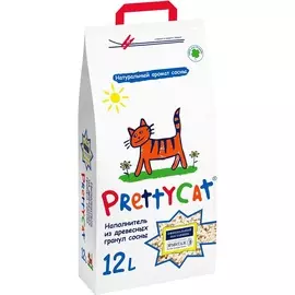 Наполнитель PrettyCat Wood Granules (23 кг)