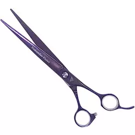Ножницы Komondor Violet прямые микронасечка для стрижки животных (20,3 см,)