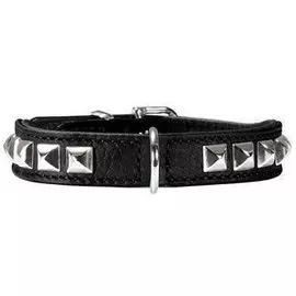 Ошейник Hunter Rocky petit для собак (20-24 см х 1,6 см, Черный)