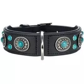 Ошейник Hunter Sioux для собак (47-54 см х 3,9 см, Черный)