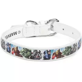Ошейник Triol Marvel Мстители кожаный для собак (38-49 см x 25 мм)