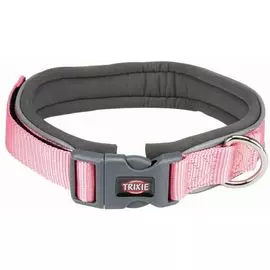 Ошейник Trixie Premium Фламинго с неопреновой подкладкой для собак (L-XL: 55-61 см х 30 мм, Фламинго)
