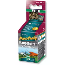 Основной корм JBL NanoCrabs тонущие чипсы для раков в нано-аквариуме (60 мл (30 г))