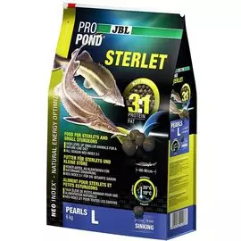 Основной корм JBL ProPond Sterlet L - тонущие гранулы для осетровых (6 кг (12 л))