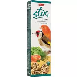 Палочки Padovan Stix Herbs антистрессовые с травами для канареек и экзотических птиц (60 г, )