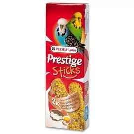 Палочки с яйцом и ракушечником для волнистых попугаев Versele-Laga Prestige Sticks Budgie Eggs&amp;Oyster Shells 2 шт