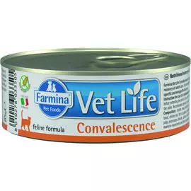 Паштет Farmina Vet Life Natural Diet Cat Convalescence для кошек в период восстановления (85 г, )
