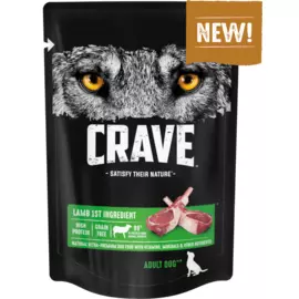 Паучи Crave с ягненком для собак (85 г, Ягненок)