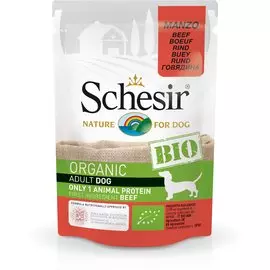 Паучи Schesir Bio для собак (85 г, Курица)