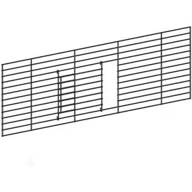 Передняя решетка для клетки Ferplast Casita 100 (белая) (Белый)