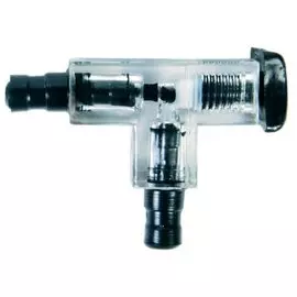 Переходник Trixie Т-образный, с клапаном, прозрачный