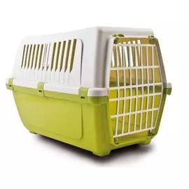 Переноска Mp Bergamo Vision Plastic с пластиковой дверью для животных (48 х 32 х 33 см, В ассортименте)
