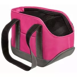 Переноска Trixie Alea розовый-серый для животных (S: 16 х 20 х 30 см, Розовый/серый)
