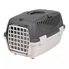 Переноска Trixie Capri 1 для животных (XS: 32 x 31 x 48 см, Светло-Серый/Тёмно-Серый)