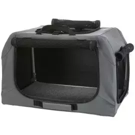 Переноска Trixie Easy серая для животных (XS–S: 50 х 33 х 36 см, Серый)