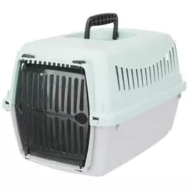 Переноска Trixie Junior Светло-серый мятный для животных (XS: 26 х 25 х 39 см, Светло-серый/Мятный)