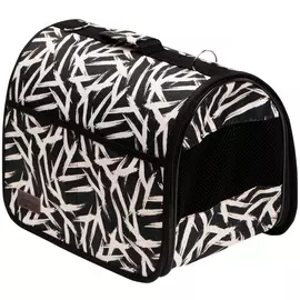 Переноска Зоогурман Графика для кошек и собак мелких пород (44 x 25 x 28 см, Графика)