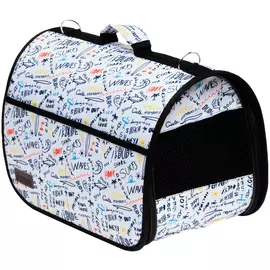 Переноска Зоогурман Тревел для кошек и собак мелких пород (44 x 25 x 28 см, Тревел)