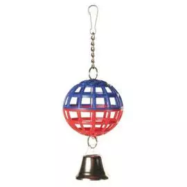 Пластиковый шарик Trixie с колокольчиком