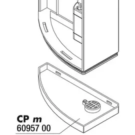 Пластина основания JBL CP m Base plate для фильтра CristalProfi m greenline (1 шт)