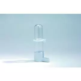 Поилка Beeztees для птиц с кольцом большая пластиковая белая (4 х 14,5 см, )