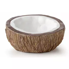 Поилка Exo Terra Coconut Water dish кокос для рептилий (12 х 14 х 6 см)