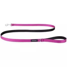 Поводок Amiplay Twist розовый для собак (S: 150 см x 1 см, Розовый)