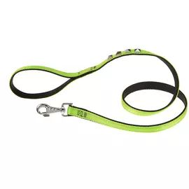Поводок Ferplast Dual G для собак (1,20 м\20 мм, зелено-черный)