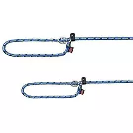 Поводок-полуудавка Trixie синий/зелёный для собак (S-M: 1,70 м х ф 8 мм, Синий/зелёный)