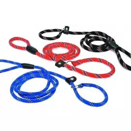 Поводок-удавка Beeztees нейлоновый черный 170см*13мм