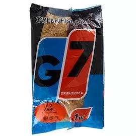 Прикормка Gf G-7 (1 кг, Клубника)