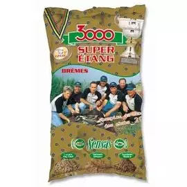 Прикормка Sensas 3000 Bremes Super Etang для ловли плотвы (1 кг)